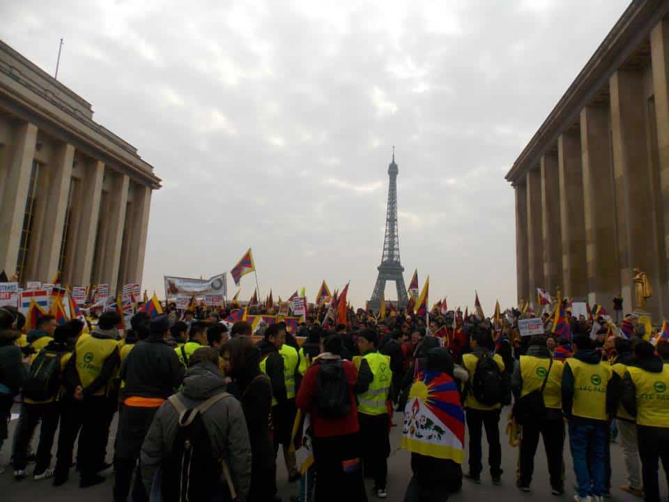 Tibetan Rally Paris