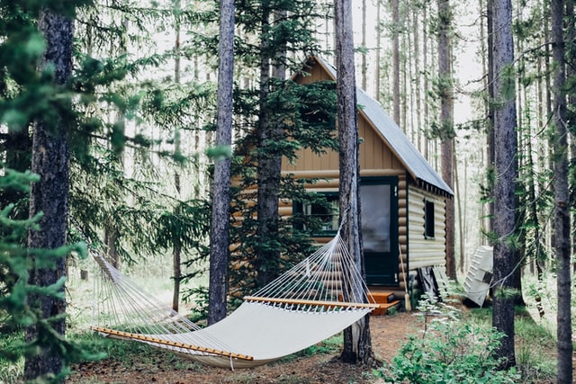 retreat in a forest